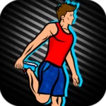 warm up exercises android application logo